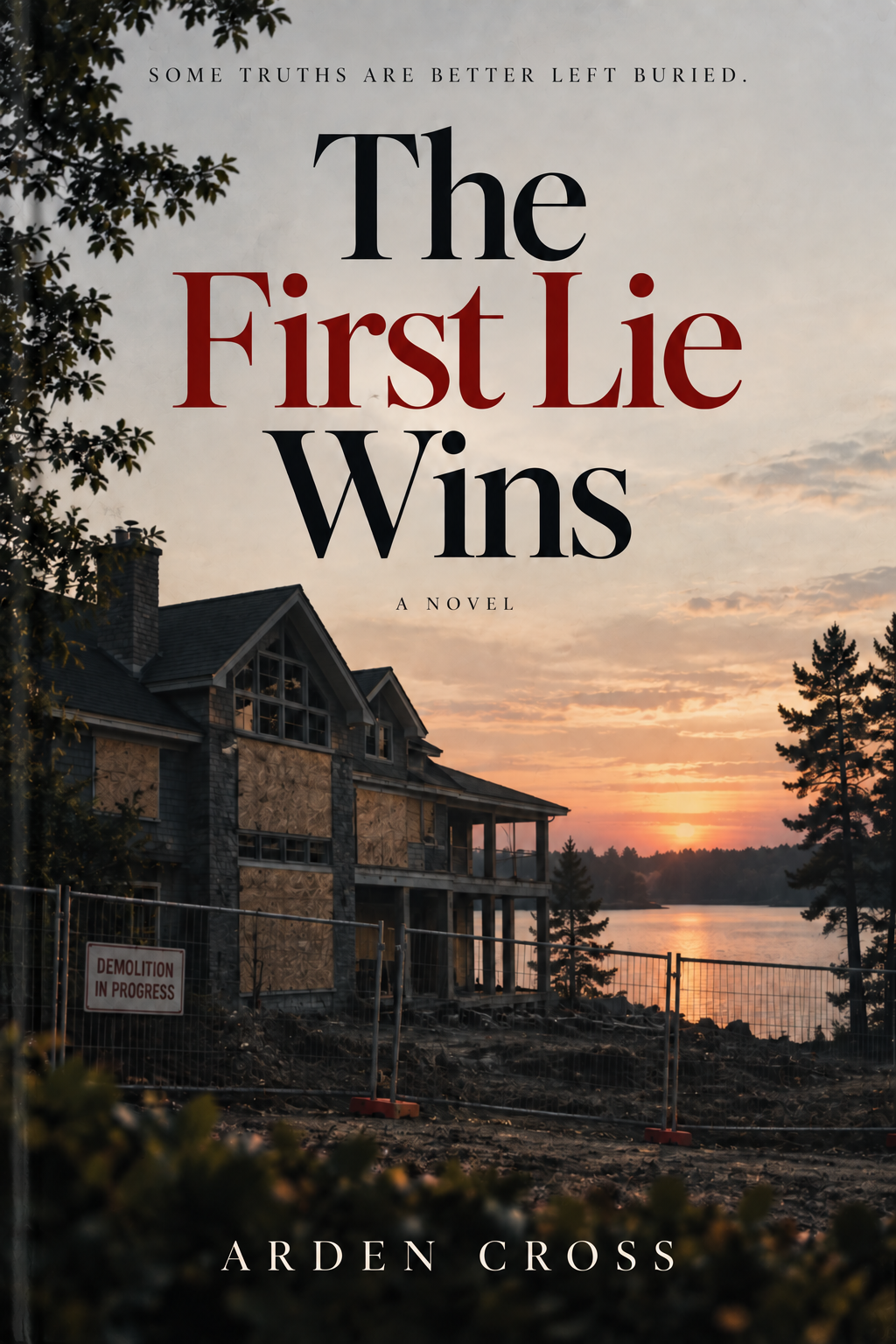 Cover of The First Lie Wins